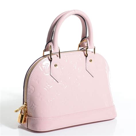 LOUIS VUITTON Vernis Camera Pouch Rose Ballerine